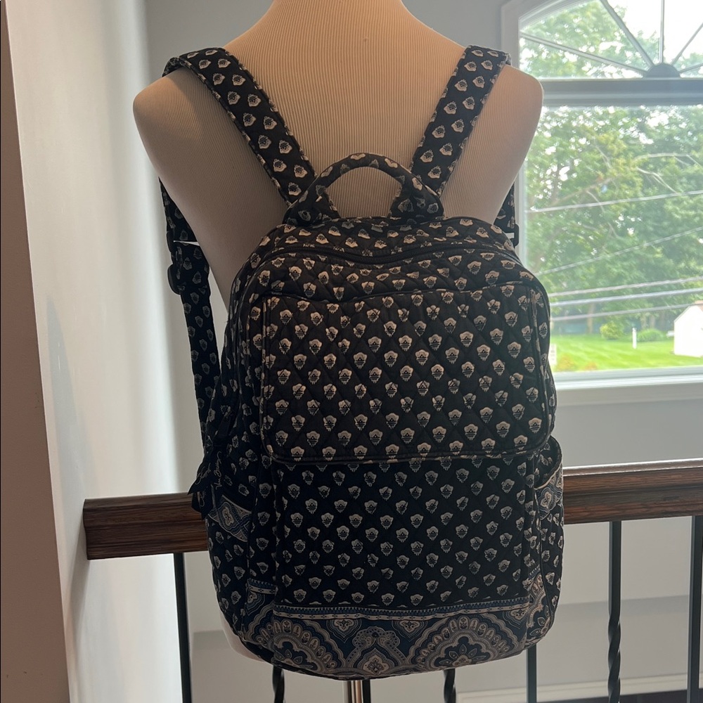 Vera Bradley, Blue and white Patterned Backpack